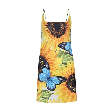 Sundresses for Women Hawaiian Dresses for Women Women s Fashion Casual Printing Suspender Bra Sleeveless Sexy Slim Dress Sexy Dresses for Women Clearance Sale
Sundresses for Women Hawaiian Dresses for Women Women s Fashion Casual Printing Suspender Bra Sleeveless Sexy Slim Dress Sexy Dresses for Women Clearance Sale