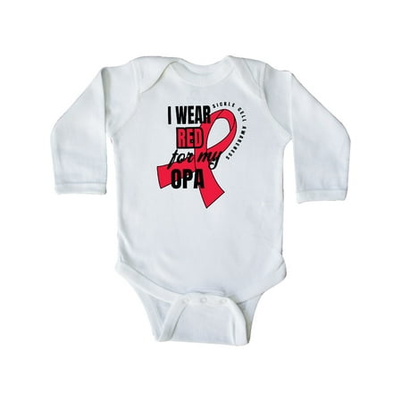 Inktastic Sickle Cell Awareness I Wear Red For My Opa Gift Baby Boy or Baby Girl Long Sleeve Bodysuit
Inktastic Sickle Cell Awareness I Wear Red For My Opa Gift Baby Boy or Baby Girl Long Sleeve Bodysuit