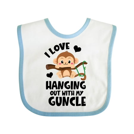 Inktastic Monkey I Love Hanging out with My Guncle Gift Baby Boy or Baby Girl Bib
Inktastic Monkey I Love Hanging out with My Guncle Gift Baby Boy or Baby Girl Bib