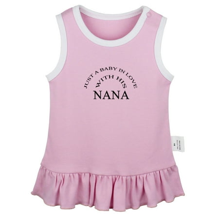 Just A Baby In Love With His Nana Funny Dresses For Baby Newborn Babies Skirts Infant Princess Dress 0-24M Kids Graphic Clothes (Pink Sleeveless Dresses 12-18 Months)
Just A Baby In Love With His Nana Funny Dresses For Baby Newborn Babies Skirts Infant Princess Dress 0-24M Kids Graphic Clothes (Pink Sleeveless Dresses 12-18 Months)