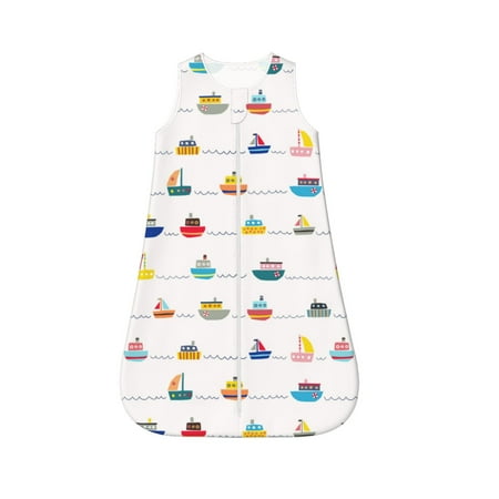 Fotbe Color Ships Pattern Sleep Sack - Baby Wearable Blanket with Zipper Extra Soft Cotton Sleeveless Sleeping Bag for Infants-Large
Fotbe Color Ships Pattern Sleep Sack - Baby Wearable Blanket with Zipper Extra Soft Cotton Sleeveless Sleeping Bag for Infants-Large