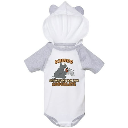Inktastic Rhinos are Just Unicorns that Love Chocolate Gift Baby Boy or Baby Girl Bodysuit
Inktastic Rhinos are Just Unicorns that Love Chocolate Gift Baby Boy or Baby Girl Bodysuit