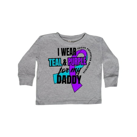 Inktastic Suicide Prevention I Wear Teal and Purple for My Daddy Gift Toddler Boy or Toddler Girl Long Sleeve T-Shirt
Inktastic Suicide Prevention I Wear Teal and Purple for My Daddy Gift Toddler Boy or Toddler Girl Long Sleeve T-Shirt