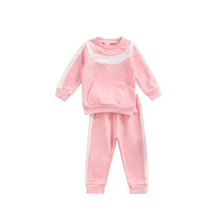 Calsunbaby 2Pcs Kids Fall Casual Clothes Set Toddler Girls Color Matching Long Sleeve Pockets Pullover High Wiast Trousers Outfits
Calsunbaby 2Pcs Kids Fall Casual Clothes Set Toddler Girls Color Matching Long Sleeve Pockets Pullover High Wiast Trousers Outfits