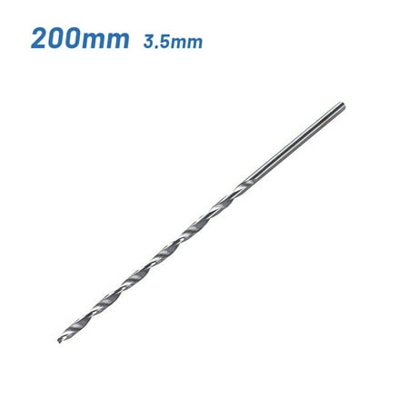 BAMILL Diameter 1.5-5.5mm Length160-200mm Extra Long HSS Straight Shank Drill Bit