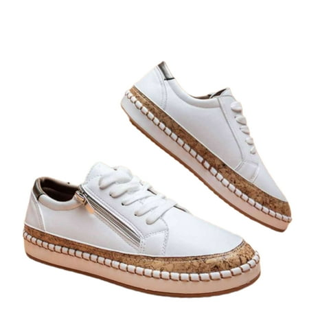 huanledash Fashion Women Shoes Floral Print Anti Skid Lace Up Zipper Flat Heel Loafers for Work
huanledash Fashion Women Shoes Floral Print Anti Skid Lace Up Zipper Flat Heel Loafers for Work