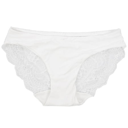 WELPET Women nylon Lace Silk Seamless Underwear Female Breathable Sexy Lace Panties white XL
WELPET Women nylon Lace Silk Seamless Underwear Female Breathable Sexy Lace Panties white XL