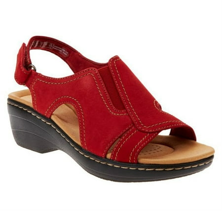Women s Heeled Sandals Fake Suede Open Toes Shoes Hook & Loop Heel Strap