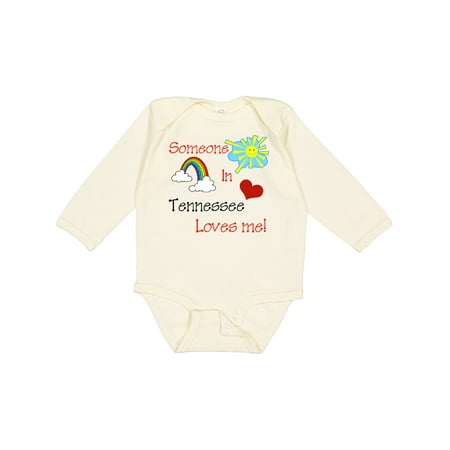 Inktastic Someone in Tennessee Loves Me! Gift Baby Boy or Baby Girl Long Sleeve Bodysuit
Inktastic Someone in Tennessee Loves Me! Gift Baby Boy or Baby Girl Long Sleeve Bodysuit