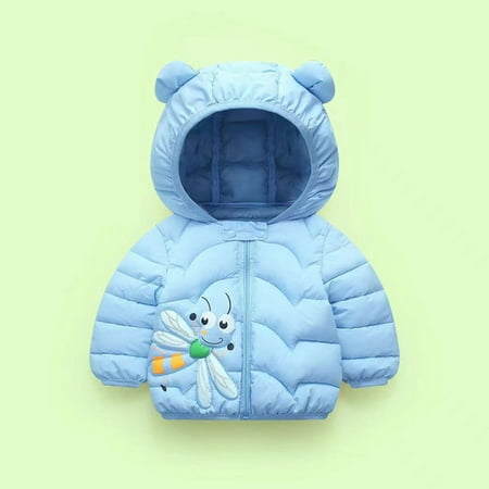 New Year New You 2022! on Clearance Hesxuno Toddler Kids Baby Boys Girls Fashion Cute Cartoon Dragonflies Pattern Windproof Padded Clothes Jacket Hooded Coat Sleep Sack
New Year New You 2022! on Clearance Hesxuno Toddler Kids Baby Boys Girls Fashion Cute Cartoon Dragonflies Pattern Windproof Padded Clothes Jacket Hooded Coat Sleep Sack