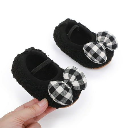 XINSHIDE Shoes Toddler Kids Infant Girls Plaid Bowknot Princress Shoes Soft Sole Floor Barefoot Non-Slip First Walkers Prewalker Shoes Casual Baby Shoes
XINSHIDE Shoes Toddler Kids Infant Girls Plaid Bowknot Princress Shoes Soft Sole Floor Barefoot Non-Slip First Walkers Prewalker Shoes Casual Baby Shoes