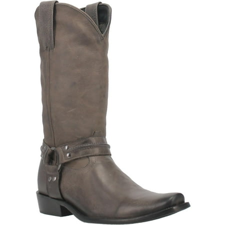 Men s Dingo Hombre Leather Boots Gray