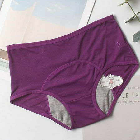 Lopecy-Sta Leak Proof Menstrual Period Panties Women Underwear Physiological Waist Pants Discount Clearance Womens Underwear Period Underwear for Women Purple
Lopecy-Sta Leak Proof Menstrual Period Panties Women Underwear Physiological Waist Pants Discount Clearance Womens Underwear Period Underwear for Women Purple