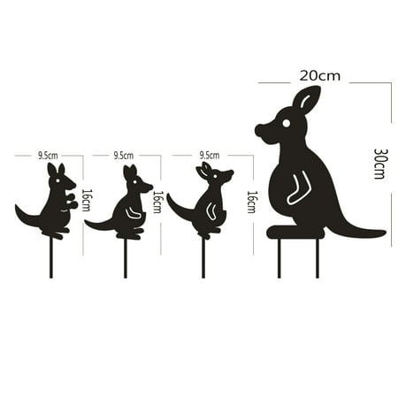 NUOLUX 4pcs Animal Stake Decors Outdoor Stake Garden Animal Stake Ornament for Yard Patio
NUOLUX 4pcs Animal Stake Decors Outdoor Stake Garden Animal Stake Ornament for Yard Patio