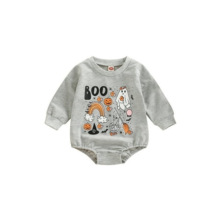 Halloween Baby Girls Boys Romper Cute Cartoon Pumpkin Patterns Long Sleeve Bodysuit Casual Jumpsuit
Halloween Baby Girls Boys Romper Cute Cartoon Pumpkin Patterns Long Sleeve Bodysuit Casual Jumpsuit