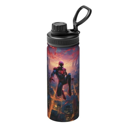 Spider Miles Morale 18 Oz Water Bottle Insulated Stainless Steel Vacuum Tumbler Water Flask For Students Boys Girls
Spider Miles Morale 18 Oz Water Bottle Insulated Stainless Steel Vacuum Tumbler Water Flask For Students Boys Girls