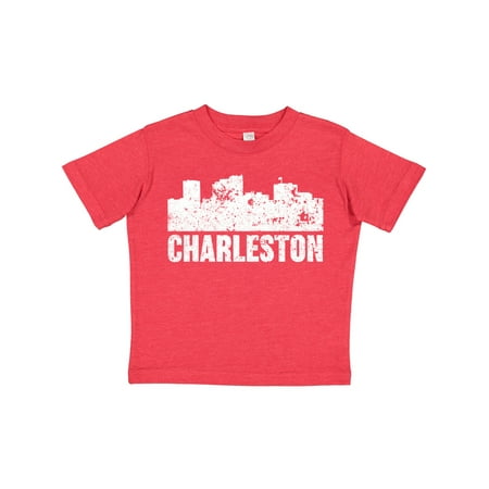 Inktastic Charleston Skyline Grunge Gift Toddler Boy or Toddler Girl T-Shirt