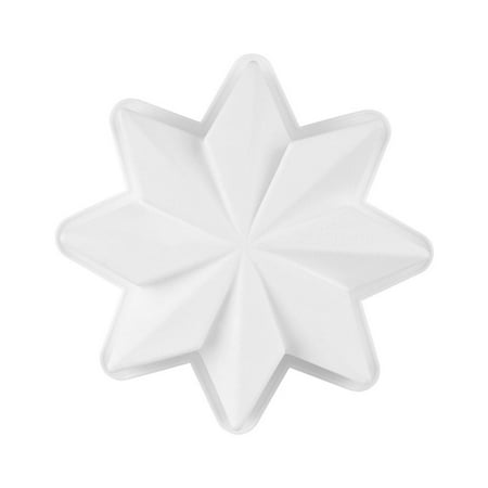 Xinqinghao Star Cake Mould Easy Release Silicone DIY Kitchen Baking Tool Chocolate Mould White
Xinqinghao Star Cake Mould Easy Release Silicone DIY Kitchen Baking Tool Chocolate Mould White