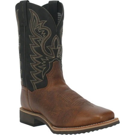 Men s Dan Post Boldon Leather Boots Handcrafted Cognac