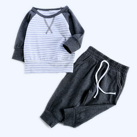 Zelic Long Sleeve Shirts Spring Clearance Toddler Baby Boy Girl Long Sleeve Solid Tops Camouflage Stripe Pants Outfits Set
Zelic Long Sleeve Shirts Spring Clearance Toddler Baby Boy Girl Long Sleeve Solid Tops Camouflage Stripe Pants Outfits Set