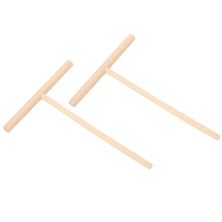 LHCER 2Pcs T‑Shaped Wooden Pancake Batter Spreader Crepe Spreader Spatula For Kitchen Use T‑Shaped Pancake Spreader Kitchen Gadgets
LHCER 2Pcs T‑Shaped Wooden Pancake Batter Spreader Crepe Spreader Spatula For Kitchen Use T‑Shaped Pancake Spreader Kitchen Gadgets