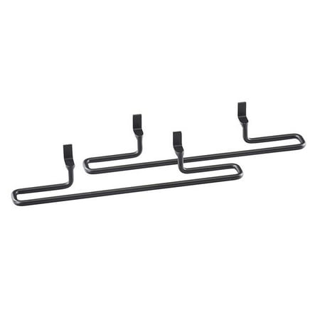 Cal Mil 3723-13 Black Shelf Bracket - 12 x 2 in.
