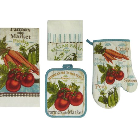 Mainstays Farmers Market 7-Piece Kitchen Set