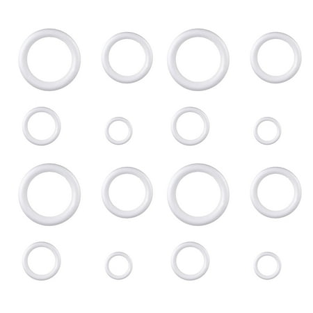 NUOLUX 16 Pcs DIY Bipeltate Donut Wreath Handcraft Accessories Round Circle Ornament
NUOLUX 16 Pcs DIY Bipeltate Donut Wreath Handcraft Accessories Round Circle Ornament