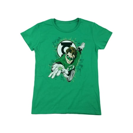DC Comics Green Lantern Ring First Superhero Women's T-Shirt Tee