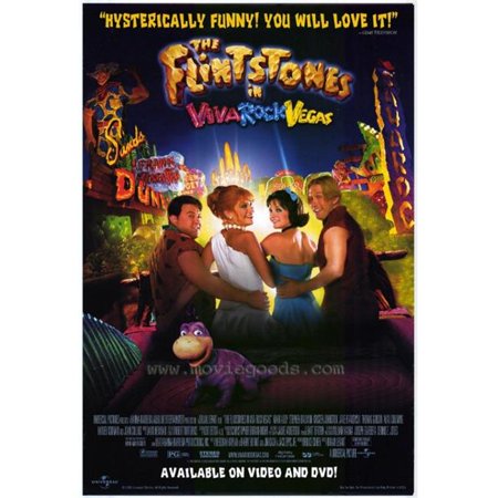 Posterazzi MOVIF5404 The Flintstones in Viva Rock Vegas Movie Poster - 27 x 40 in.