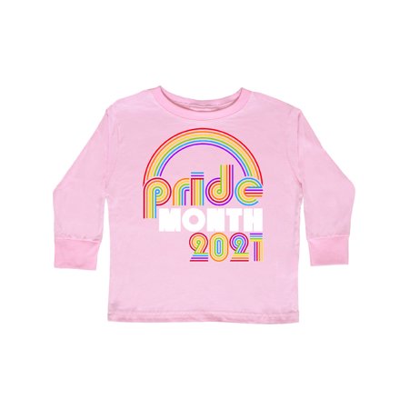 Inktastic Pride Month 2021 Rainbow Retro Look Gift Toddler Boy or Toddler Girl Long Sleeve T-Shirt
Inktastic Pride Month 2021 Rainbow Retro Look Gift Toddler Boy or Toddler Girl Long Sleeve T-Shirt