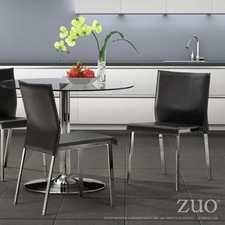 Zuo Boxter Dining Chair in Black (set of 2)