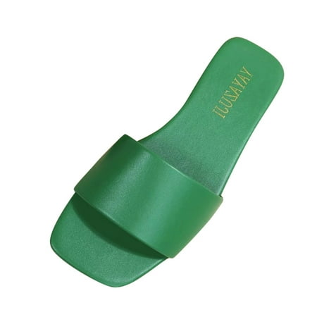 GNEIKDEING Summer Women Slippers Flat Light Solid Color Open Toe Breathable Casual Beach Style Gift on Clearance
GNEIKDEING Summer Women Slippers Flat Light Solid Color Open Toe Breathable Casual Beach Style Gift on Clearance