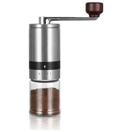 Manual Coffee Grinder - Hand Coffee Mill with Ceramic Burrs