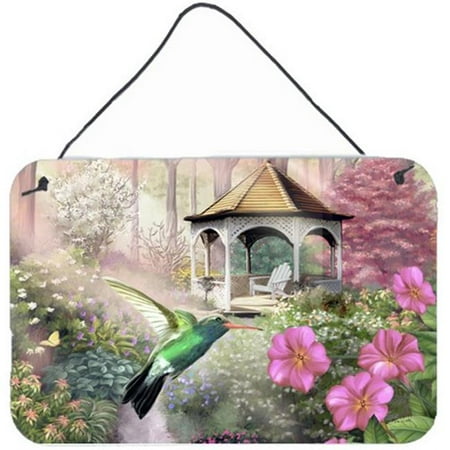 Garden Gazebo Hummingbird Wall and Door Hanging Prints