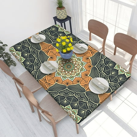 Home Deluxe Tablecloth Ethnic Pattern Background (14) Waterproof Elastic Rim Edged Table Cover- For Christmas Parties And Picnics 4ft
Home Deluxe Tablecloth Ethnic Pattern Background (14) Waterproof Elastic Rim Edged Table Cover- For Christmas Parties And Picnics 4ft