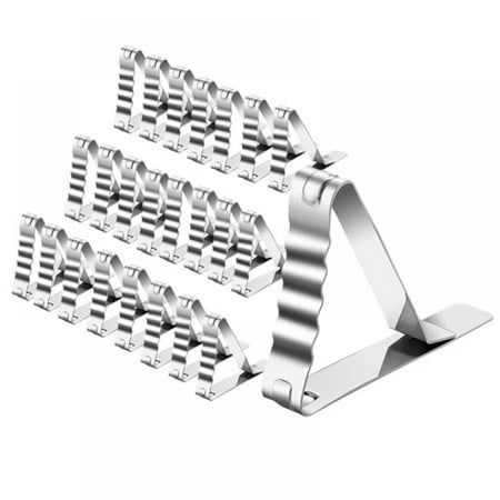 4/8/12/24 Pack Stainless Steel Table Cloth Cover Clamps Holder Clips Party Supplies
4/8/12/24 Pack Stainless Steel Table Cloth Cover Clamps Holder Clips Party Supplies