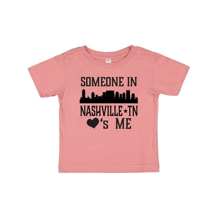 Inktastic Nashville Tennessee Someone Loves Me Skyline Gift Baby Boy or Baby Girl T-Shirt
Inktastic Nashville Tennessee Someone Loves Me Skyline Gift Baby Boy or Baby Girl T-Shirt
