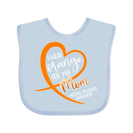 Inktastic I Wear Orange for My Mom Multiple Sclerosis Awareness Gift Baby Boy or Baby Girl Bib
Inktastic I Wear Orange for My Mom Multiple Sclerosis Awareness Gift Baby Boy or Baby Girl Bib