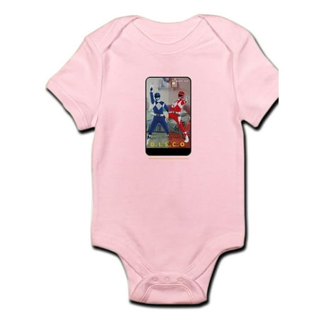 CafePress - Power Rangers Disco - Baby Light Bodysuit