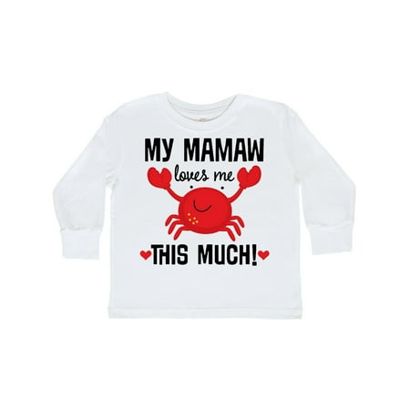 Inktastic Mamaw Loves Me Grandson Gift Gift Toddler Boy or Toddler Girl Long Sleeve T-Shirt
Inktastic Mamaw Loves Me Grandson Gift Gift Toddler Boy or Toddler Girl Long Sleeve T-Shirt