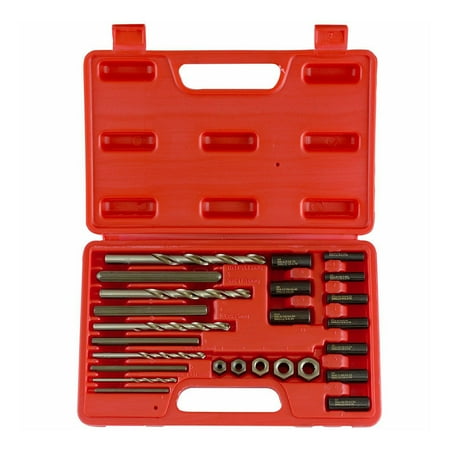 25Pcs Screw Extractor Drill Guide Set Remove Broken Screw Bolts Fastners
25Pcs Screw Extractor Drill Guide Set Remove Broken Screw Bolts Fastners