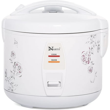 Narita Rice Cooker (6-Cup Uncooked)(2-12 Cup Cooked) With Steamer