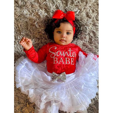 Ma&Baby Baby Girls Christmas Christmas Romper Tutu Skirt Headband 3Pcs Outfits 0-24 Months
Ma&Baby Baby Girls Christmas Christmas Romper Tutu Skirt Headband 3Pcs Outfits 0-24 Months