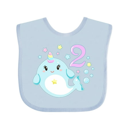 Inktastic Happy 2nd Birthday with Cute Narwhal Stars and Bubbles Gift Baby Boy or Baby Girl Bib
Inktastic Happy 2nd Birthday with Cute Narwhal Stars and Bubbles Gift Baby Boy or Baby Girl Bib