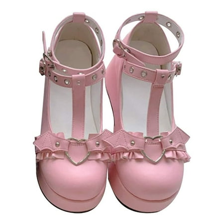 TUTUnaumb Autumn & Winter Hot Sale Clearance Women S Shoes Sweet Bow Round Toe Ankle Platform Dress Pumps Shoes Oxfords Boots and Shoes-Pink
TUTUnaumb Autumn & Winter Hot Sale Clearance Women S Shoes Sweet Bow Round Toe Ankle Platform Dress Pumps Shoes Oxfords Boots and Shoes-Pink