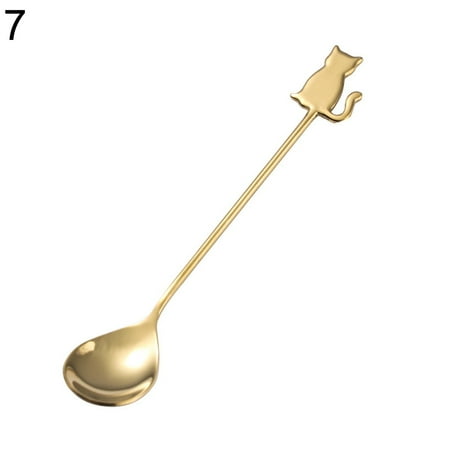 GYMNASTI Cute Cat Fish Coffee Stirring Dessert Stainless Steel Milk Tea Spoon Flatware
GYMNASTI Cute Cat Fish Coffee Stirring Dessert Stainless Steel Milk Tea Spoon Flatware
