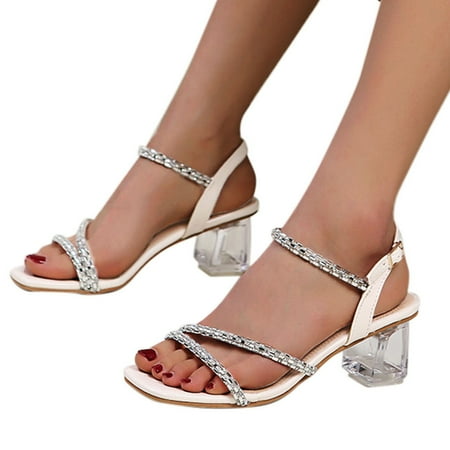 christmas fashion womens breathable lace up shoes heels casual sandals