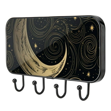 New Moon Symbol Self Adhesive Towel Coat Wood Iron Hooks for Home Keys Door Outdoor Home Improvement Utility Hook
New Moon Symbol Self Adhesive Towel Coat Wood Iron Hooks for Home Keys Door Outdoor Home Improvement Utility Hook