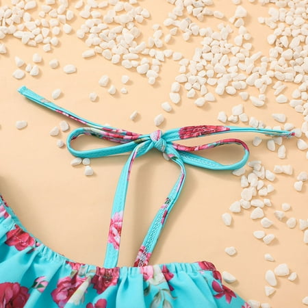 Gubotare Suit Bathing Toddler Baby Set Ruffles Summer Print Swimsuit Swimwear Two-piece Strap Girls Kid Girls Beach Apparel Light Blue 3-4 Years
Gubotare Suit Bathing Toddler Baby Set Ruffles Summer Print Swimsuit Swimwear Two-piece Strap Girls Kid Girls Beach Apparel Light Blue 3-4 Years